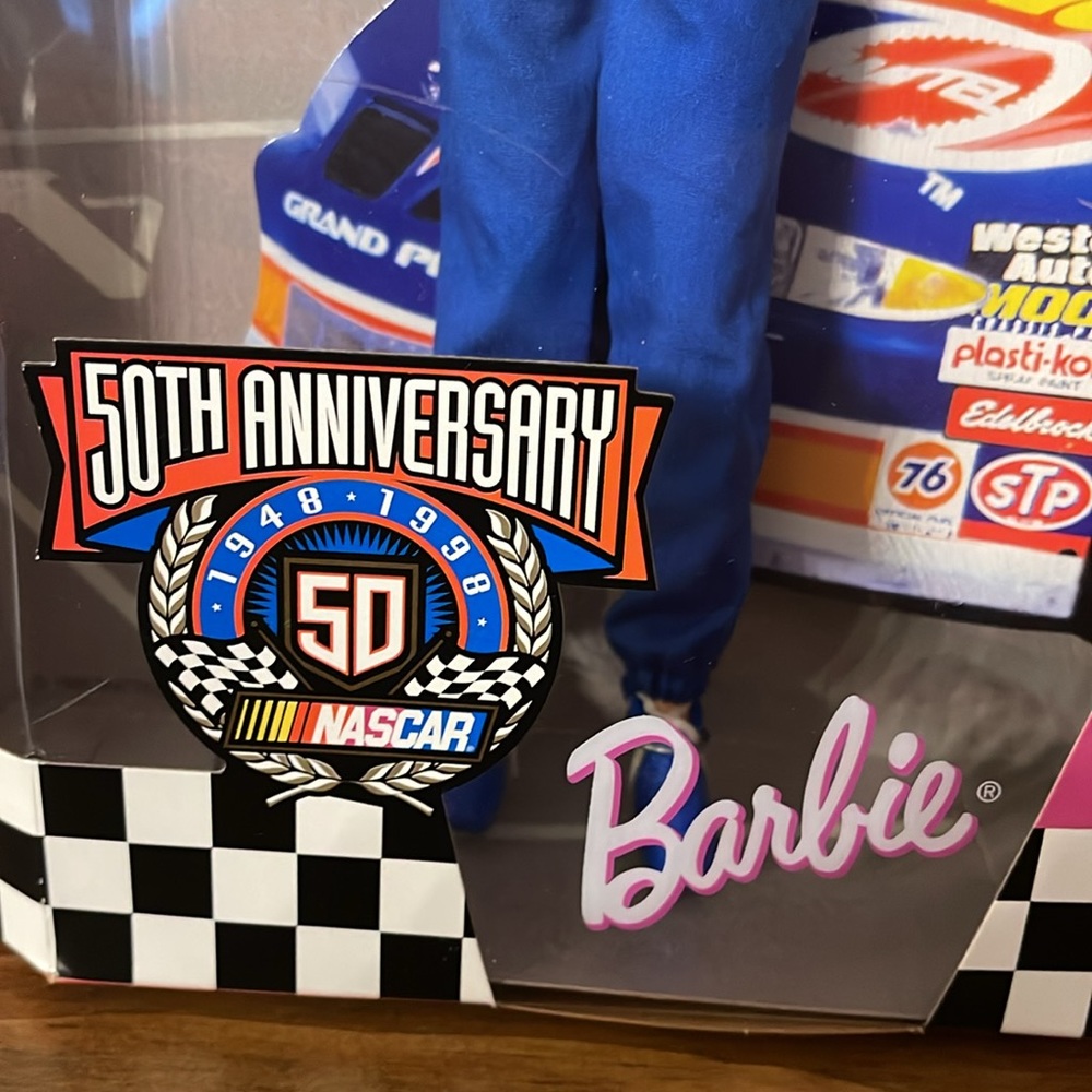 NASCAR 50th Anniversary Barbie - Picture 3 of 4